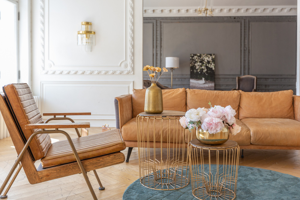 salon moderne chic pour un intérieur élégant et tendance