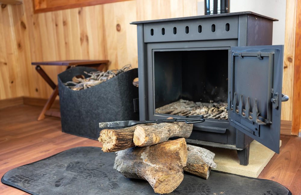 Poêle à bois sans conduit