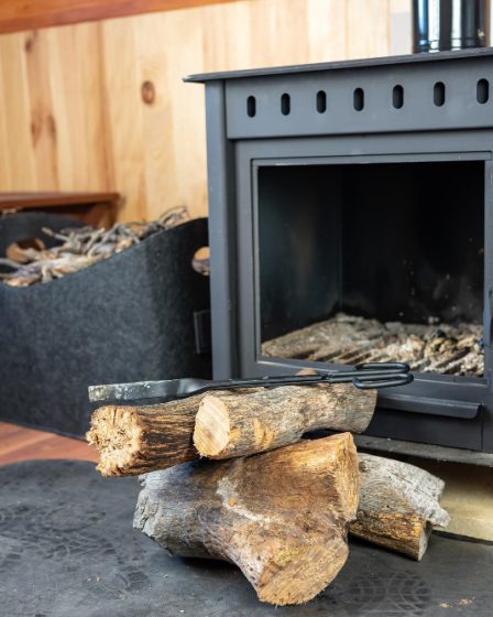 Poêle à bois sans conduit